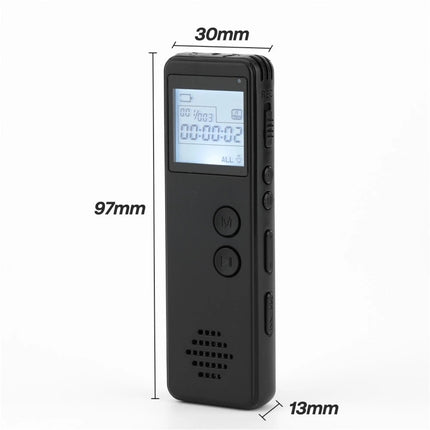 SK-299 Large-Capacity Memory MP3 Voice Recorder MP3 Player Voice Recording For Meeting Class Electronics Supplies-garmade.com