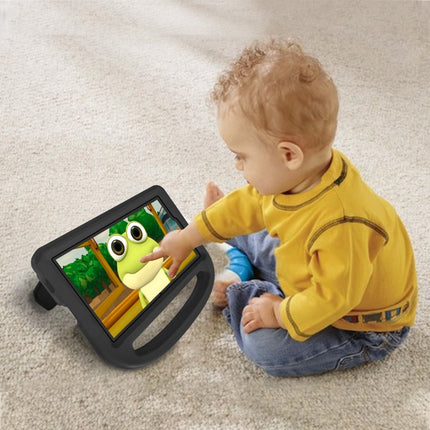 For Samsung Galaxy Tab A7 Lite T225/T220 Sparrow Style EVA Material Children Shockproof Casing Shell(Black)-garmade.com