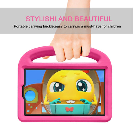 For Samsung Galaxy Tab A7 Lite T225/T220 Sparrow Style EVA Material Children Shockproof Casing Shell(Rose Red)-garmade.com