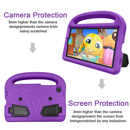 For Samsung Galaxy Tab A7 Lite T225/T220 Sparrow Style EVA Material Children Shockproof Casing Shell(Purple)-garmade.com