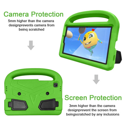 For Samsung Galaxy Tab A7 Lite T225/T220 Sparrow Style EVA Material Children Shockproof Casing Shell(Green)-garmade.com