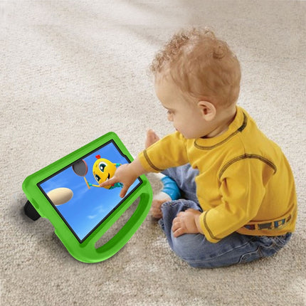 For Samsung Galaxy Tab A7 Lite T225/T220 Sparrow Style EVA Material Children Shockproof Casing Shell(Green)-garmade.com