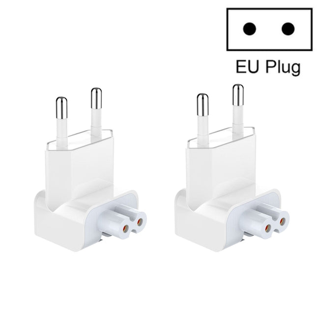 2 PCS XJ01 Power Adapter for iPad 10W 12W Charger & MacBook Series Charger, EU Plug-garmade.com