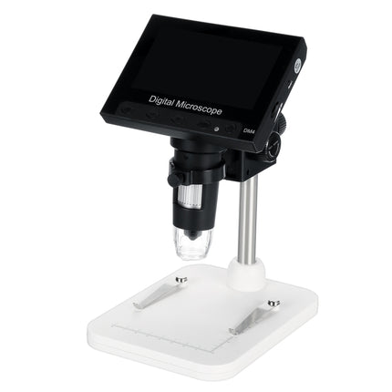 DM4 4.3 Inch LCD Digital Microscope Endoscope with Recording and Stand, HD, 720P, 1000X Zoom-garmade.com
