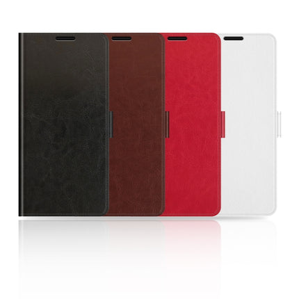R64 Texture Single Horizontal Flip Protective Case with Holder & Card Slots & Wallet& Photo Frame for iPhone 13 mini(Red)-garmade.com