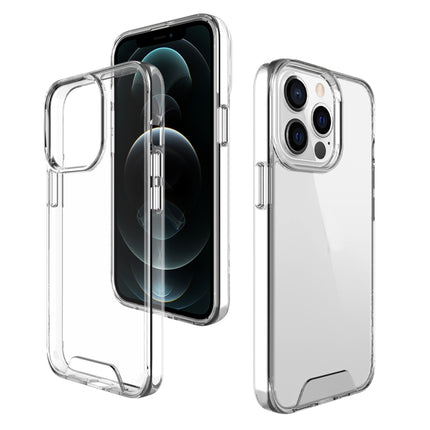 High Transparent Acrylic +TPU Shockproof Case For iPhone 13 Pro(Transparent)-garmade.com