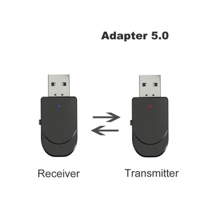 KN330 2 in 1 USB Bluetooth 5.0 Adapter Wireless Receiver Transmitter for Computer TV Car-garmade.com