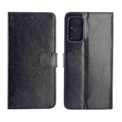 For Xiaomi Redmi Note10 5G / Poco M3 Pro Crazy Horse Texture Leather Horizontal Flip Protective Case with Holder & Card Slots & Wallet & Photo Frame(Black)-garmade.com