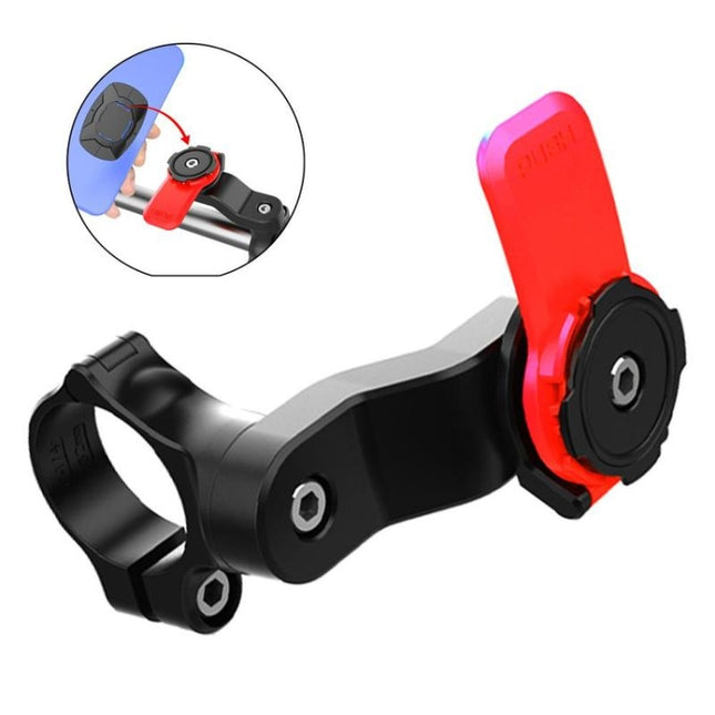 HL-143A Mountain Bike Bicycle Motorcycle Adjustable Handlebar Navigation Phone Holder Mount-garmade.com