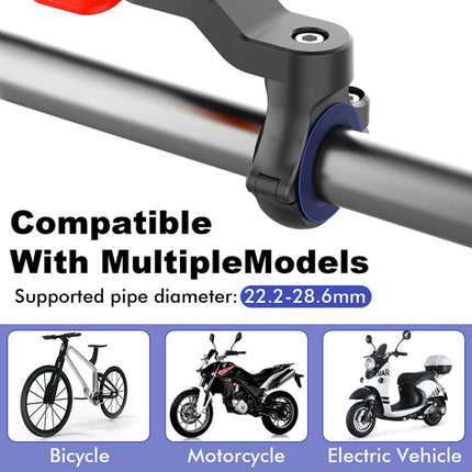 HL-143A Mountain Bike Bicycle Motorcycle Adjustable Handlebar Navigation Phone Holder Mount-garmade.com