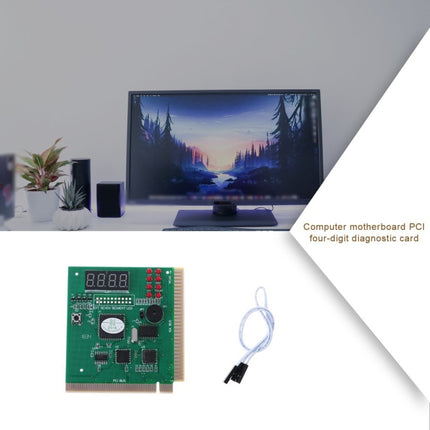 Four Digit PCI Diagnostic Card Computer Motherboard Tester-garmade.com