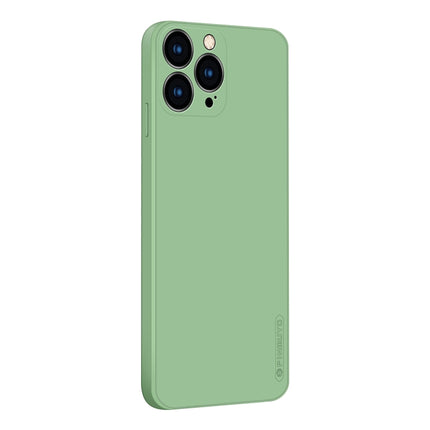 PINWUYO Touching Series Liquid Silicone TPU Shockproof Case For iPhone 13 Pro Max(Green)-garmade.com