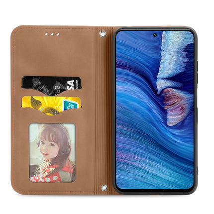 For Xiaomi Redmi Note 10 JE Retro Skin Feel Business Magnetic Horizontal Flip Leather Case with Holder & Card Slots & Wallet & Photo Frame(Brwon)-garmade.com