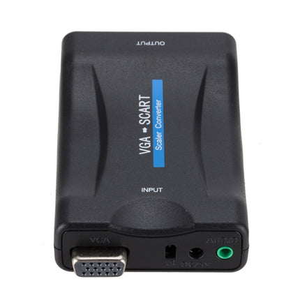 1080P VGA to SCART Audio Video Converter Adapter-garmade.com