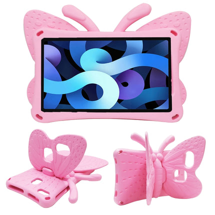 For Galaxy Tab A 8.0 2019 T290 / T295 Butterfly Bracket Style EVA Children Falling Proof Cover Protective Case(Pink)-garmade.com