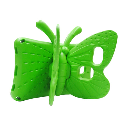 For Galaxy Tab A 8.0 2019 T290 / T295 Butterfly Bracket Style EVA Children Falling Proof Cover Protective Case(Green)-garmade.com