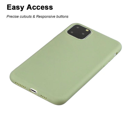Solid Color Frosted TPU Phone Case For iPhone 13 Pro Max(Orange)-garmade.com