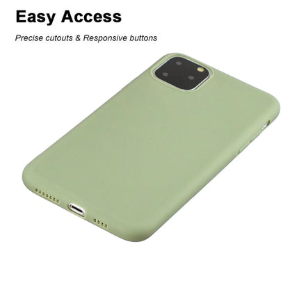 Solid Color Frosted TPU Phone Case ForiPhone 13 Pro(Yellow)-garmade.com