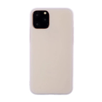 Solid Color Frosted TPU Phone Case For iPhone 13(White)-garmade.com