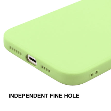 Hat-Prince ENKAY Liquid Silicone Shockproof Protective Case Cover for iPhone 13 mini(Dark Green)-garmade.com
