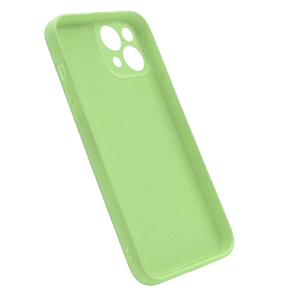 Hat-Prince ENKAY Liquid Silicone Shockproof Protective Case Cover for iPhone 13(Dark Green)-garmade.com