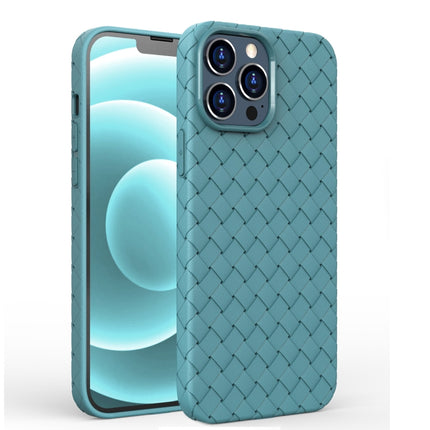 Full Coverage Woven Shockproof TPU Case For IPhone 13 Pro(Grey)-garmade.com