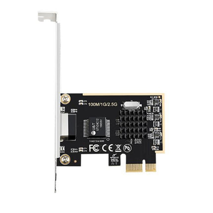 2500Mbps PCI-E RTL8125 RJ45 Gigabit Network Adapter 2.5G PCI-E Gaming LAN Card-garmade.com