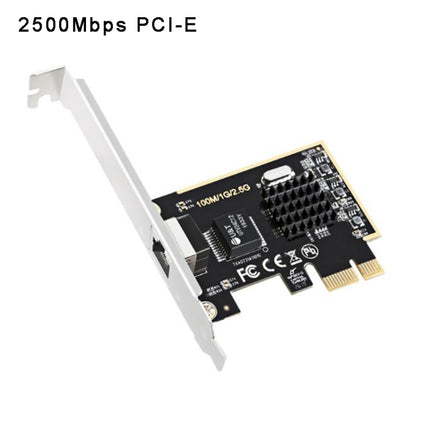 2500Mbps PCI-E RTL8125 RJ45 Gigabit Network Adapter 2.5G PCI-E Gaming LAN Card-garmade.com