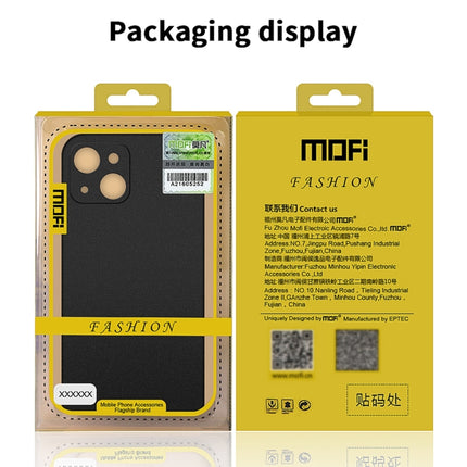 MOFI Fandun Series Frosted PC Ultra-thin All-inclusive Protective Case For iPhone 13 mini(Green)-garmade.com