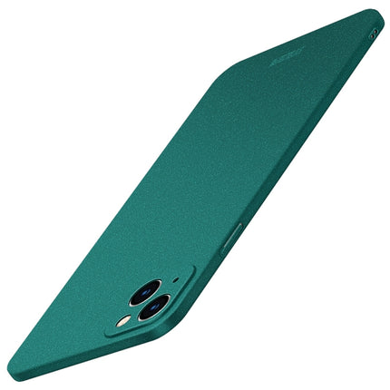 MOFI Fandun Series Frosted PC Ultra-thin All-inclusive Protective Case For iPhone 13(Green)-garmade.com