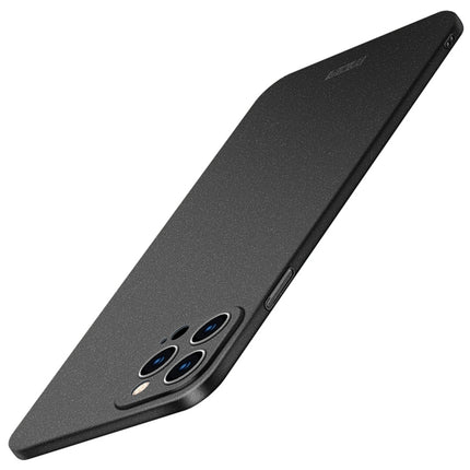 MOFI Fandun Series Frosted PC Ultra-thin All-inclusive Protective Case For iPhone 13 Pro(Black)-garmade.com