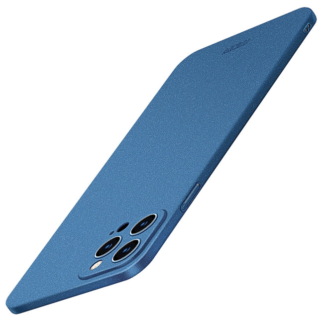 MOFI Fandun Series Frosted PC Ultra-thin All-inclusive Protective Case For iPhone 13 Pro(Blue)-garmade.com