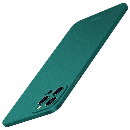 MOFI Fandun Series Frosted PC Ultra-thin All-inclusive Protective Case For iPhone 13 Pro(Green)-garmade.com