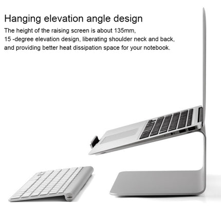 AP-2 Aluminum Alloy 360 Degrees Rotation Adjustable Laptop Stand for 11-17 inch Notebook-garmade.com