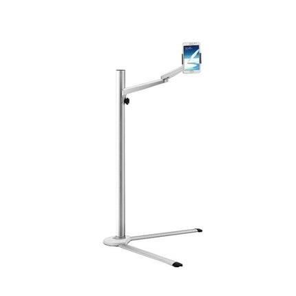 UP-8 3-in-1 Multifunction Adjustable Computer Floor Stand with Mouse Tray-garmade.com