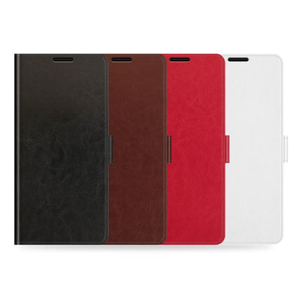 For Samsung Galaxy S22+ 5G R64 Texture Single Horizontal Flip Protective Case with Holder & Card Slots & Wallet& Photo Frame(Red)-garmade.com