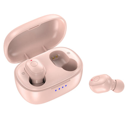 T&G TG911 Bluetooth V5.1 Sport Waterproof Mini Touch-Control Noise Cancelling Earphones(Fink)-garmade.com