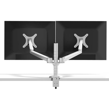 OA-4S Aluminum Double Arm Desktop Display Table Monitor Mount Stand-garmade.com