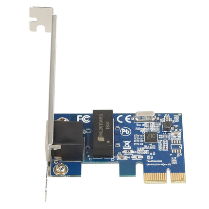 RTL8111F PCIe Gigabit PCI Express Card 10/100 / 1000Mbps RJ45 Lan Ethernet Adapter-garmade.com