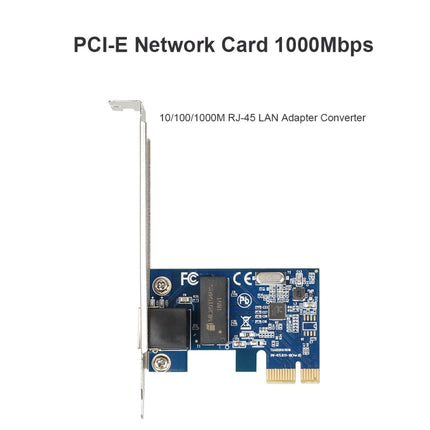 RTL8111F PCIe Gigabit PCI Express Card 10/100 / 1000Mbps RJ45 Lan Ethernet Adapter-garmade.com