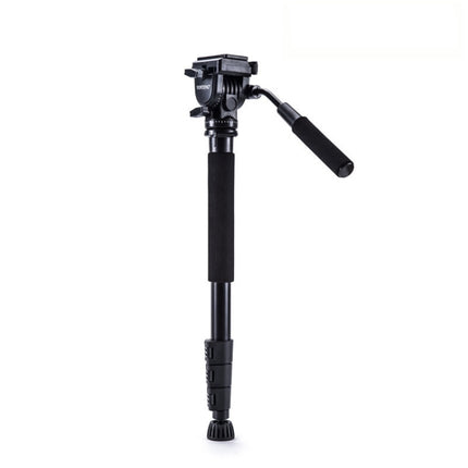YUNTENG VCT-558 Camera Monopod + Fluid Pan Head + Unipod Holder-garmade.com