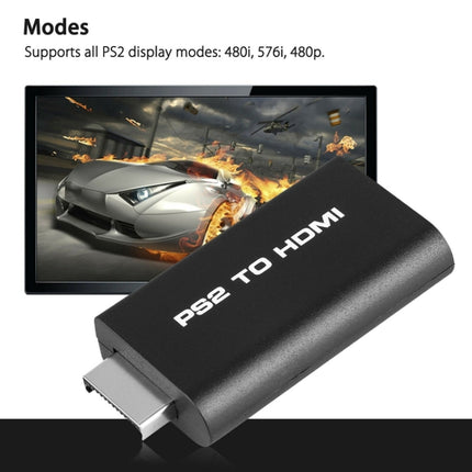PS2 to HDMI Video Converter with 3.5mm Output-garmade.com
