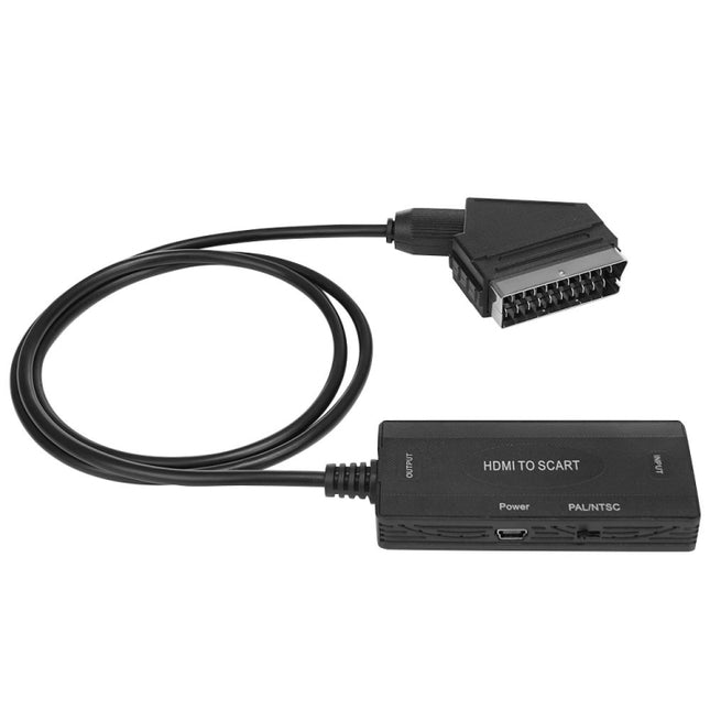 1080P HDMI to SCART Audio Video Converter-garmade.com