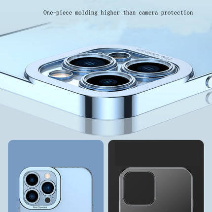 Electroplating TPU Phone Case For iPhone 13(Blue)-garmade.com