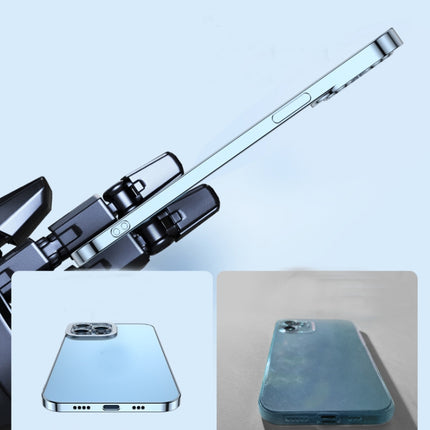 Electroplating TPU Phone Case For iPhone 13 Pro(Black)-garmade.com