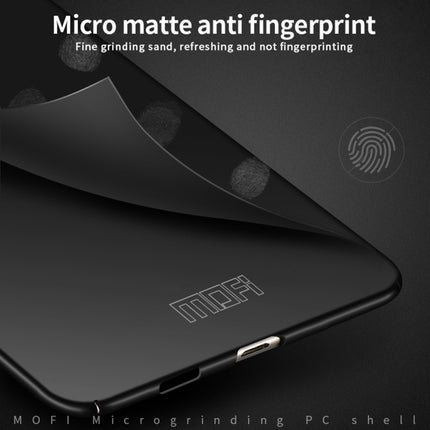 For Samsung Galaxy S22 5G MOFI Frosted PC Ultra-thin Hard Phone Case(Black)-garmade.com