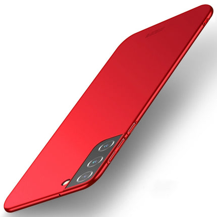 For Samsung Galaxy S22+ 5G MOFI Frosted PC Ultra-thin Hard Phone Case(Red)-garmade.com