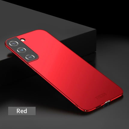 For Samsung Galaxy S22+ 5G MOFI Frosted PC Ultra-thin Hard Phone Case(Red)-garmade.com