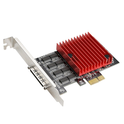 PCIE to DB9 RS232 Serial Port Expansion Card PCI-E Express Riser Card Converter-garmade.com