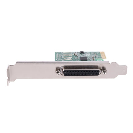 Parallel Port DB25 25pin PCIE Riser Card Printer LPT to PCI-E Express Cards AX99100 Converter Adapter-garmade.com
